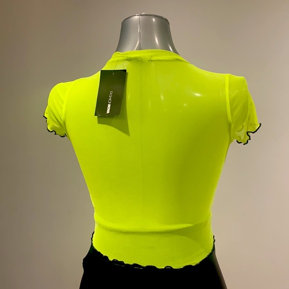 Neon-Green Kiss of the Dragon Top - Picture 6 of 9